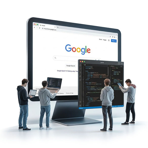Команда разработчиков и маркетологов Web Traffic создает сайт с готовой SEO-оптимизацией и настройкой под поисковые системы.